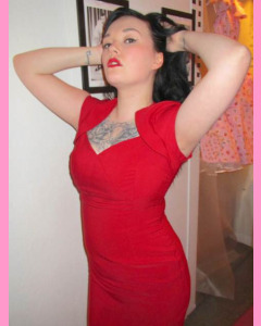 Red Regina Dress