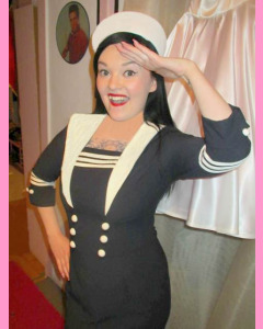 Navy Collectif Dress