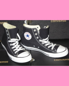 Black Chuck Taylor All Star Hi 90´s Evergreen