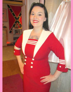 Red Collectif Sailor Dress