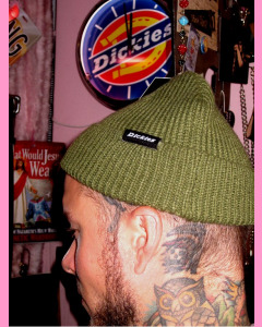 Military Green Dickies Woodworth Beanie