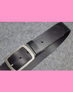 Black Dickies Eagle Lake Leather Belt