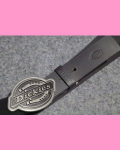 Black Dickies Everett Leather Belt