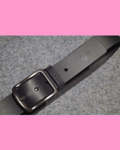 Black Dickies Helmsburg Leather Belt