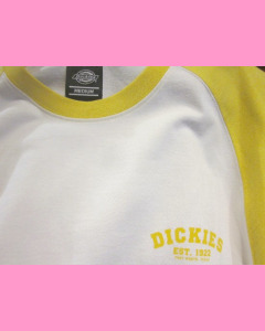 Duck Yellow Dickies Baseball Shirt