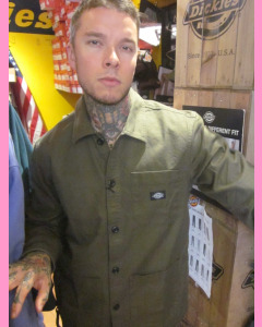 Dark Olive Dickies Caprock Shirt