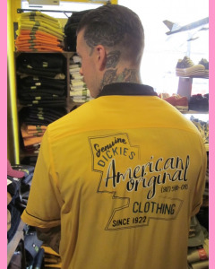 Custard Wevertown Dickies Bowling Shirt