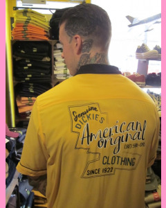 Custard Wevertown Dickies Bowling Shirt