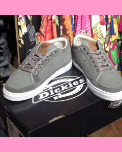 Charcoal Dickies New Jersey Low Canvas Shoes 