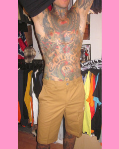 Brown Duck Dickies `67 Industrial Work Shorts