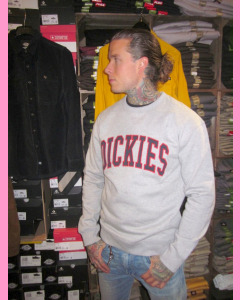 Grey Melange Dickies Fredricksburg Sweatshirt