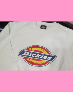 White Dickies Harrison Sweatshirt