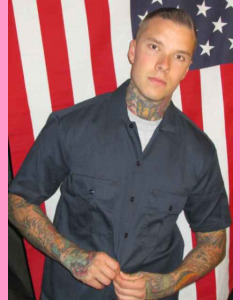 Dark navy short sleeve Dickies Work Shirt