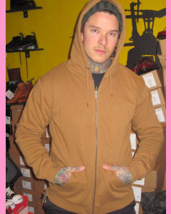 Brown Duck Dickies Kingsley Zip Hood