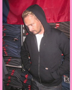 Black Dickies New Kingsley Zip Hood