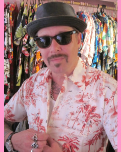 Red Palma Hawaiian Shirt