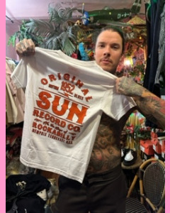 White Original Sun Records T-Shirt