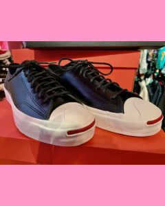 Converse Jack Purcell Ox, New Black Leather