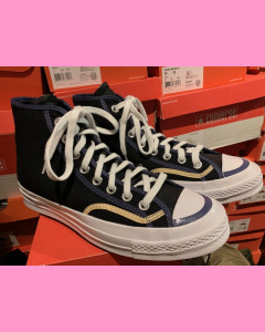Black Varsity Converse 70's Hi