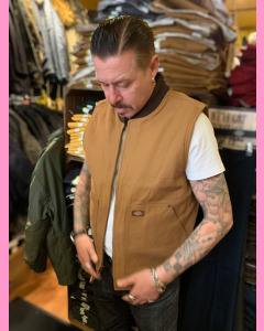 Brown Duck Dickies Duck Canvas Vest