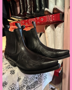 Black Mayura Ankle Boots