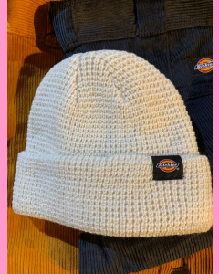 Dickies Woodworth Waffle Beanie, Ecru