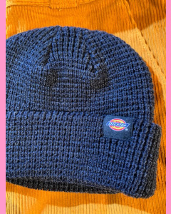 Navy Blue Dickies Woodworth Waffle Beanie