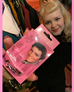 Elvis Pink Playing Cards