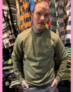 Military Green Dickies Oakport Sweatshirt