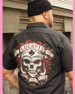 Motor Skull Work Shirt