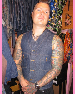 Prison Blues Jeans Vest