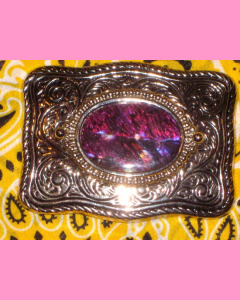 Purple Shell Buckle