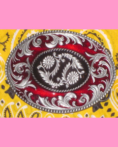 Oval Scrolls Buckle