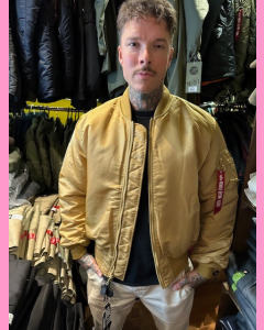 Golden Alpha MA-1 Bomber Jacket