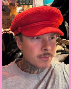 Red Brixton Fiddler Cap