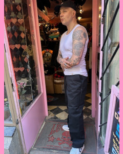 Black Dickies 877 Loose Work Pants