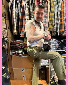 Military Green Dickies DC Carpenter Pants