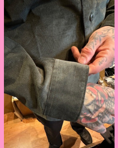 Olive Green Dickies Corduroy Shirt