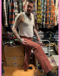 Military Green Dickies Double Knee Carpenter Pants