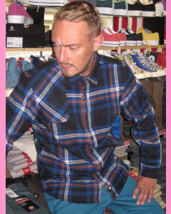 Electric Blue Dickies Prestonburg Shirt