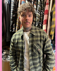 Dickies Forest Check Shirt, Cypress