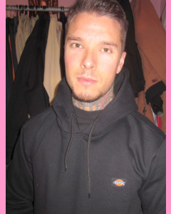 Black Dickies Oklahoma Hood