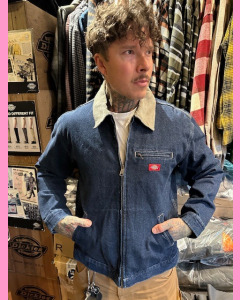 Dickies Denim Painter Jacket, Dark Indigo