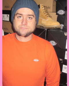 Orange Dickies Seabrook Sweatshirt