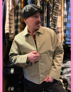 Khaki Dickies Eisenhower Work Jacket