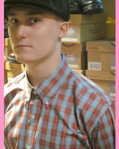 Blue Short Sleeved Check Shirt