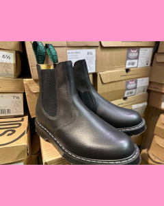 Black Greasy Grain Solovair Dealer Boot